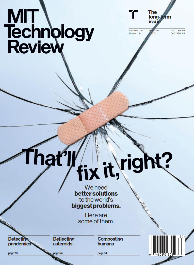 麻省理工科技评论 MIT Technology Review 2020年11月12月刊  高清PDF英文版杂志下载