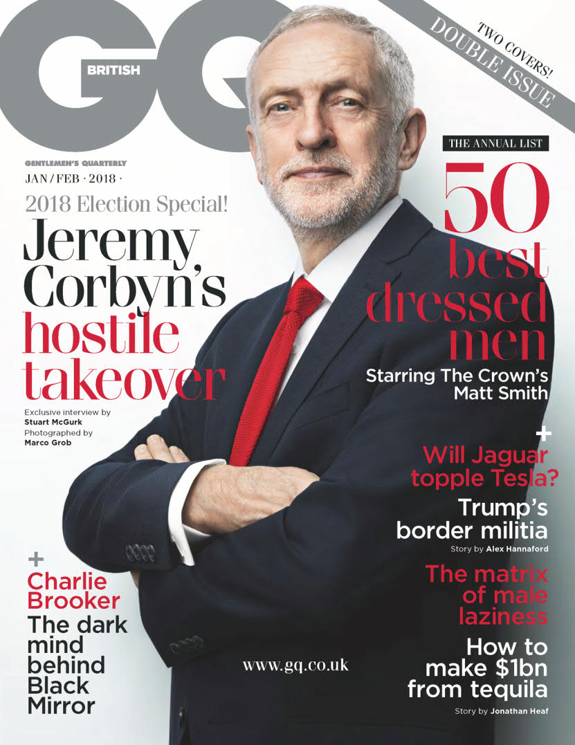 GQ 时尚娱乐杂志英国版 2018年1月2月刊下载
