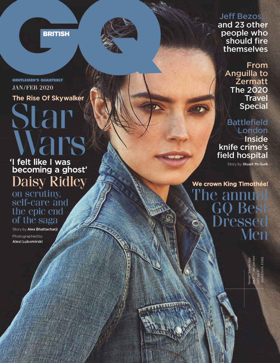 GQ 时尚娱乐杂志英国版 2020年1月2月刊下载