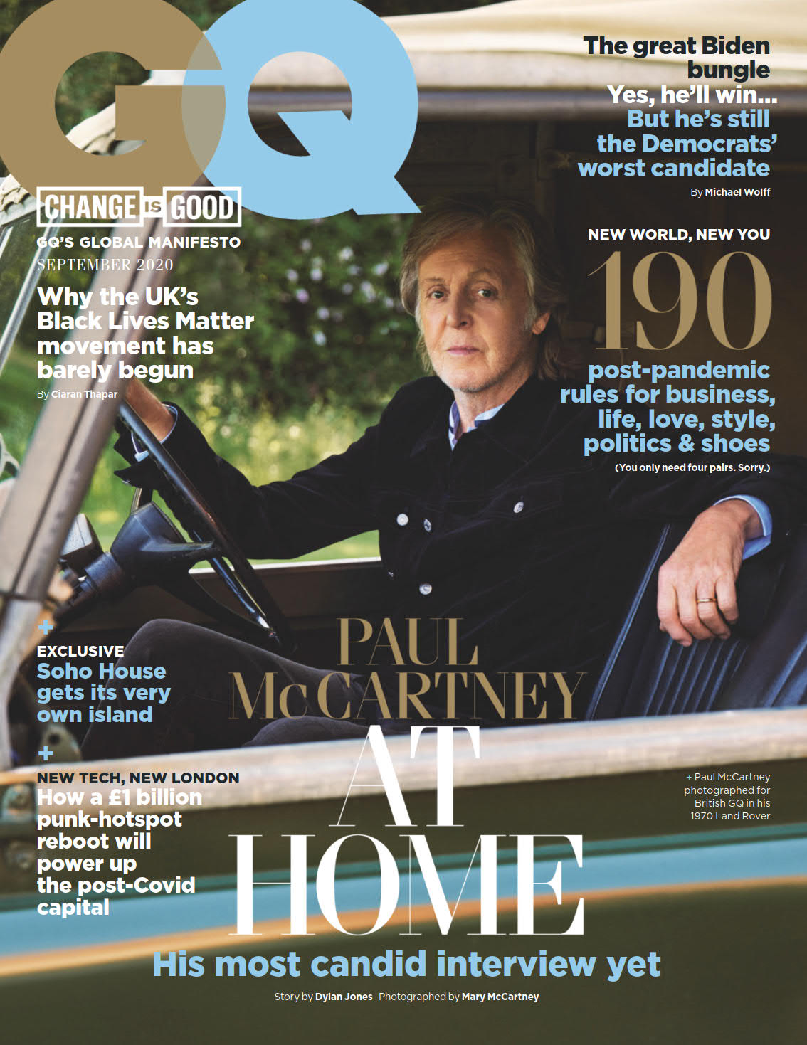 GQ 时尚娱乐杂志英国版 2020年9月刊下载
