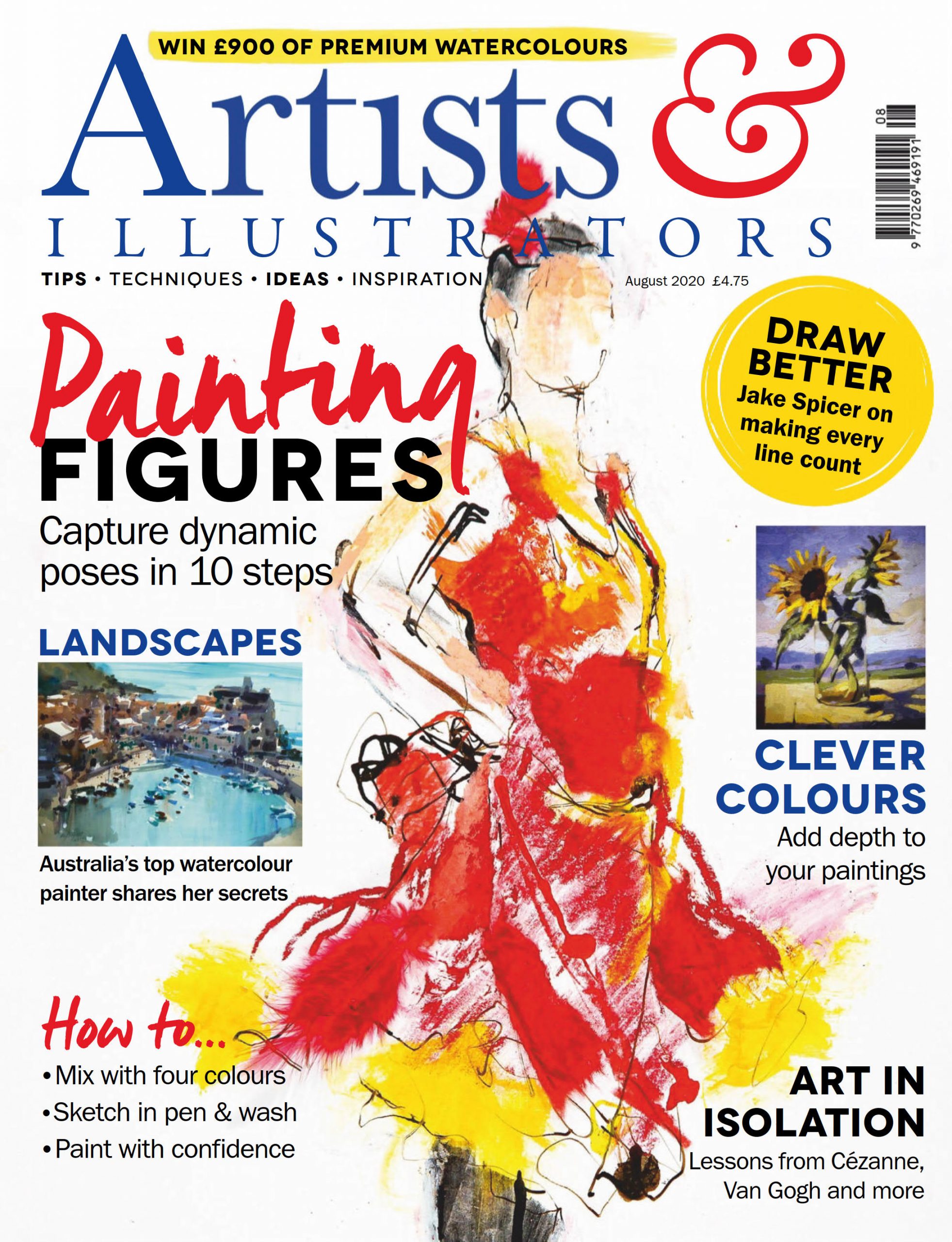 Artists & Illustrators 插画绘画艺术设计杂志 AUGUST 2020