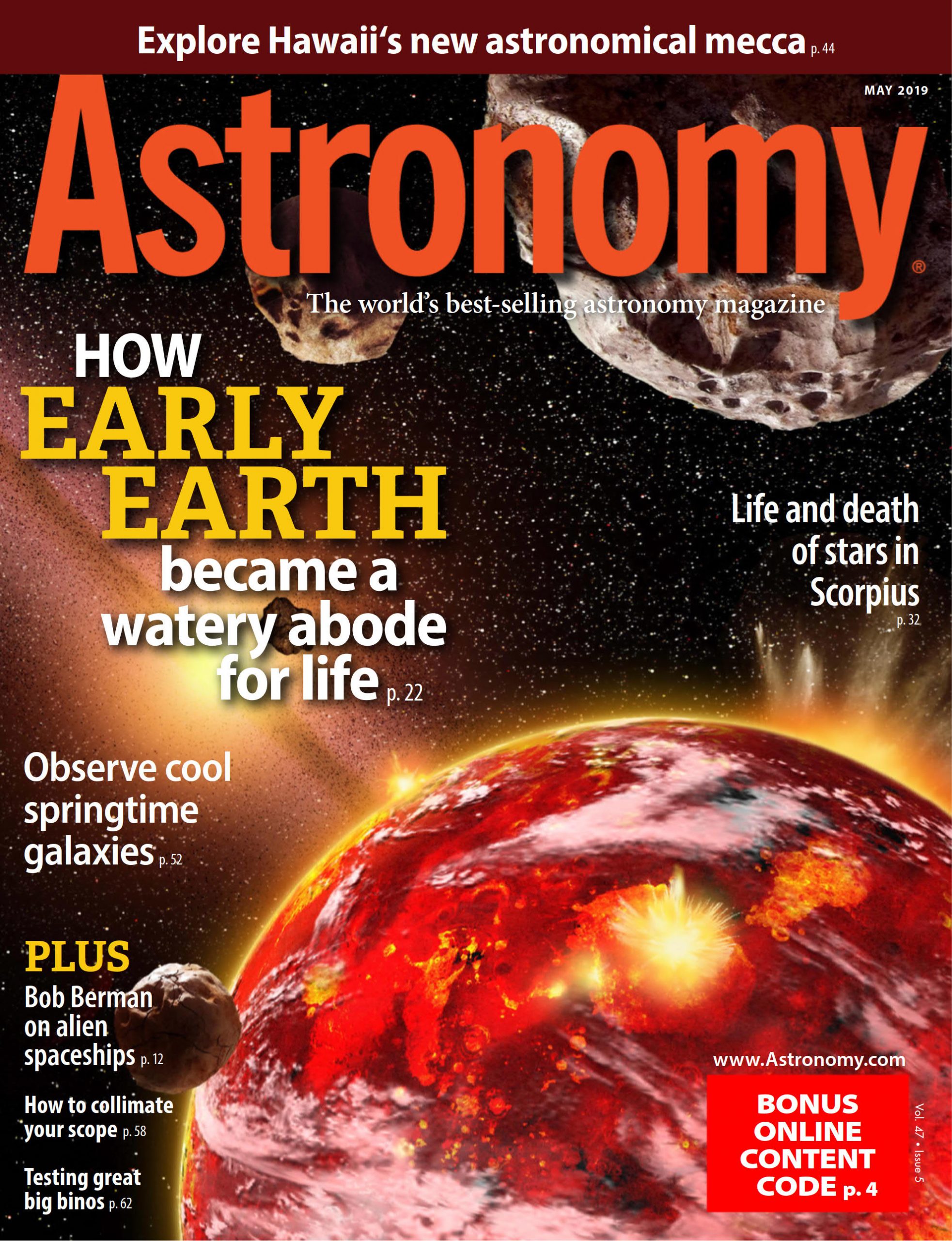 Astronomy 天文学杂志 MAY 2019