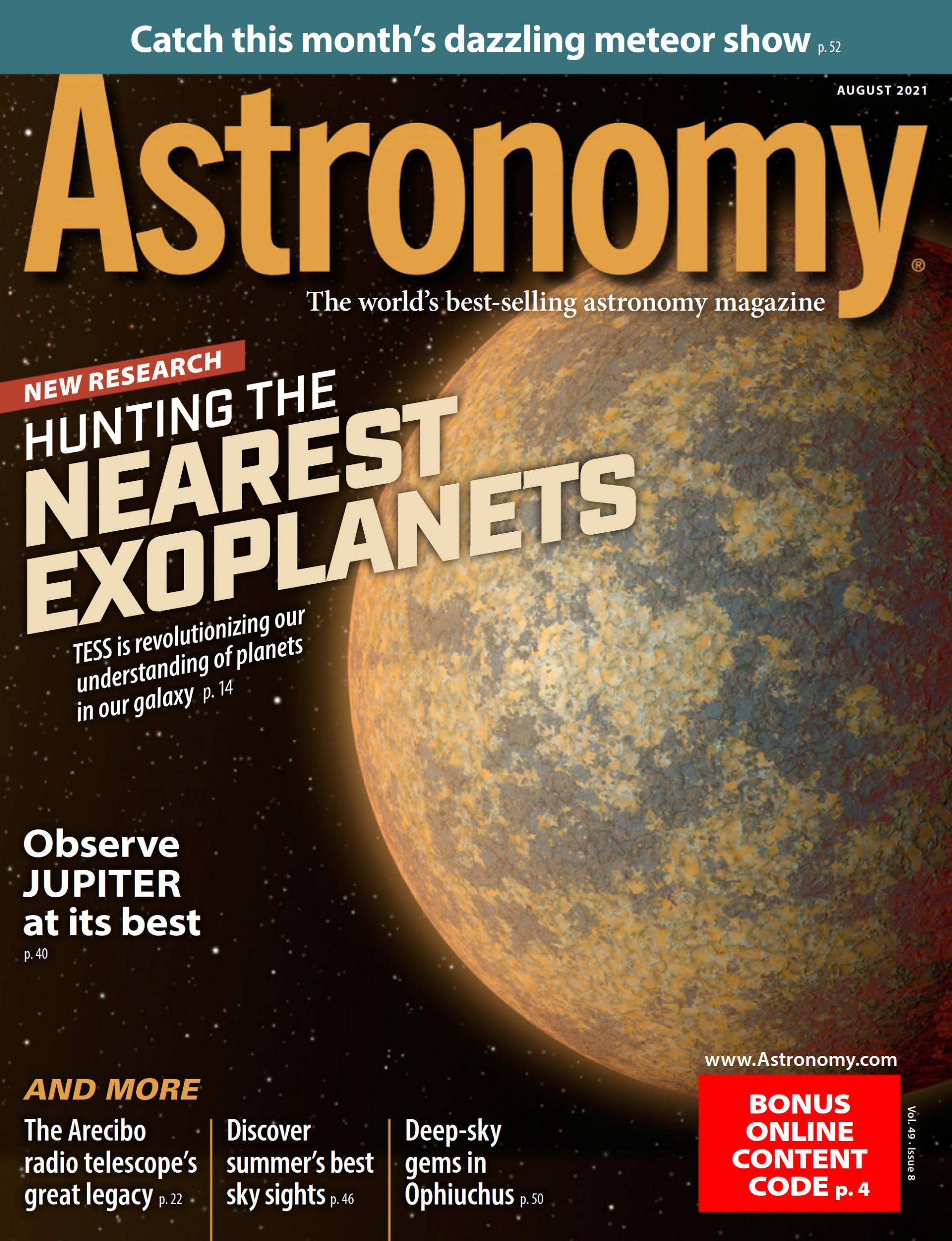 Astronomy 天文学杂志 AUGUST 2021