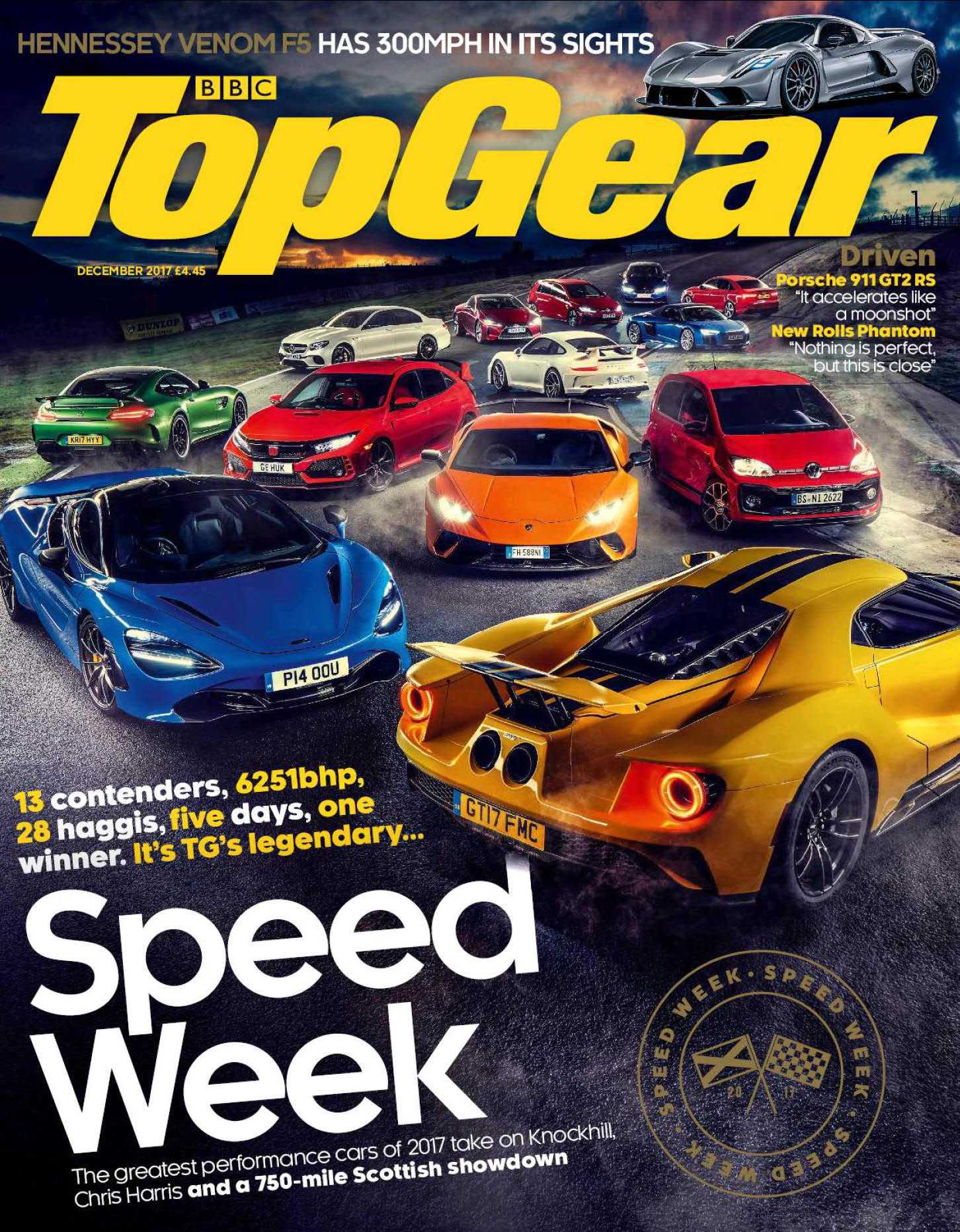 BBC Top Gear BBC疯狂汽车秀杂志 DECEMBER 2017年12月刊