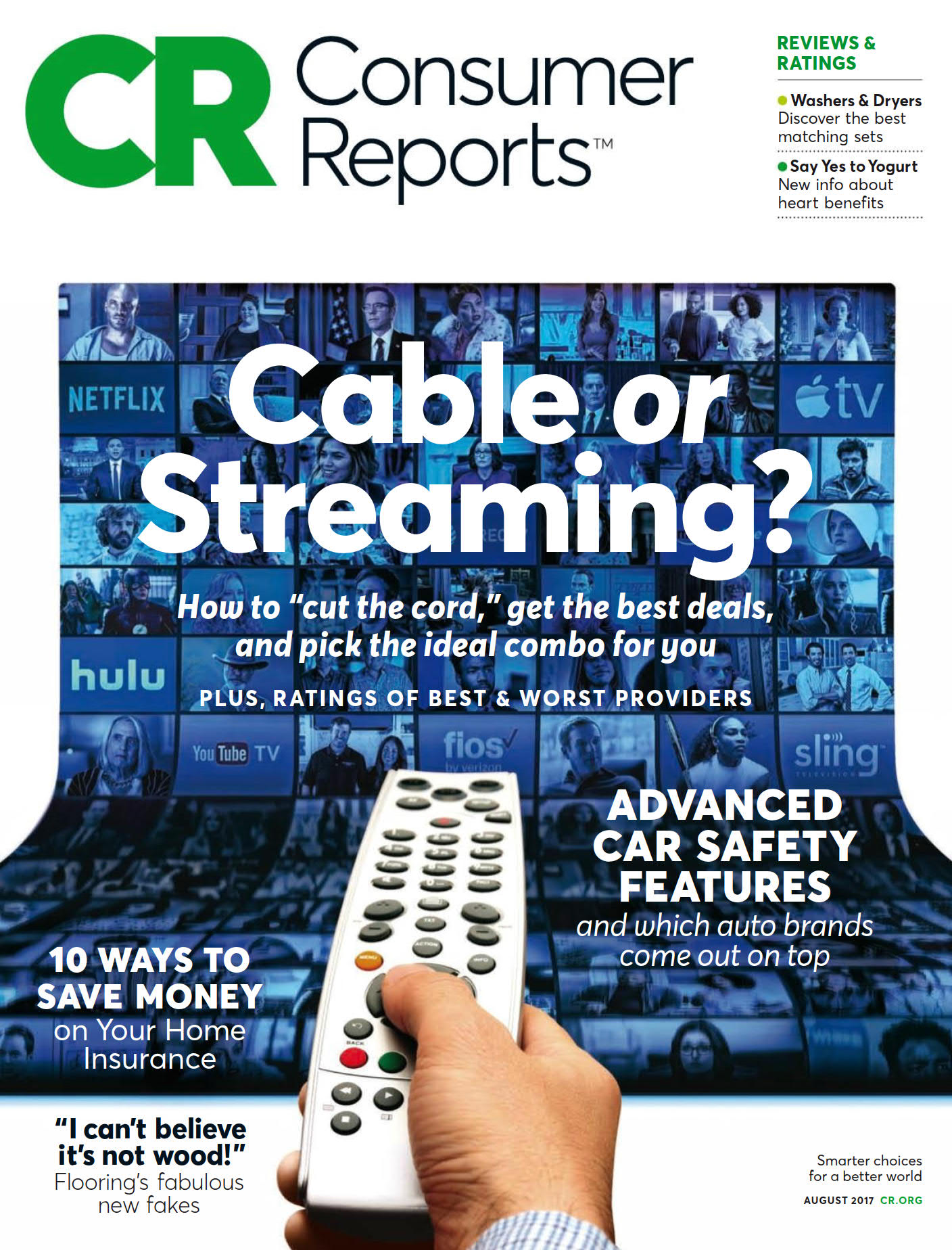 Consumer Reports 消费者报告杂志 2017年8月刊下载