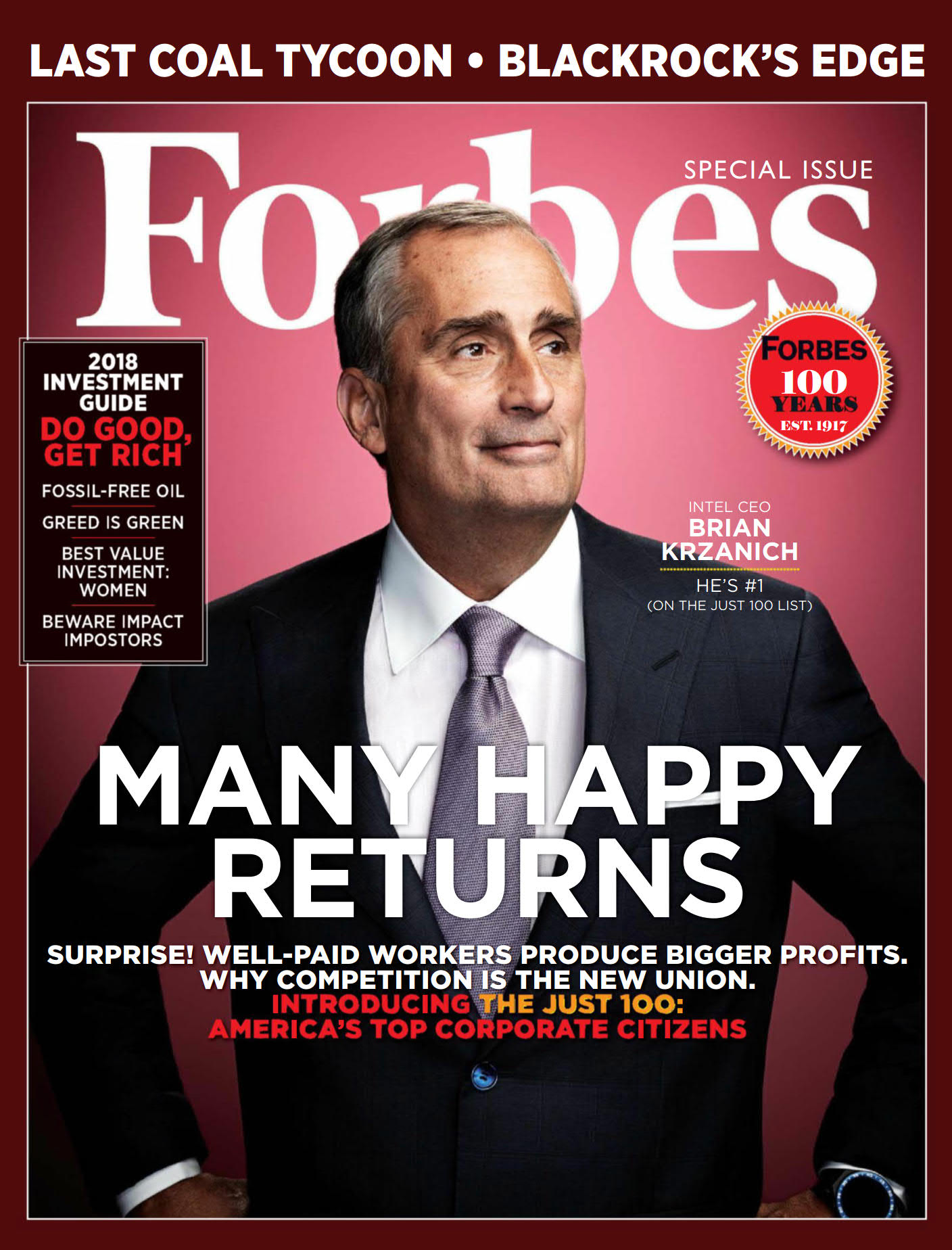 Forbes 福布斯杂志 2017年12月刊speical-issue下载