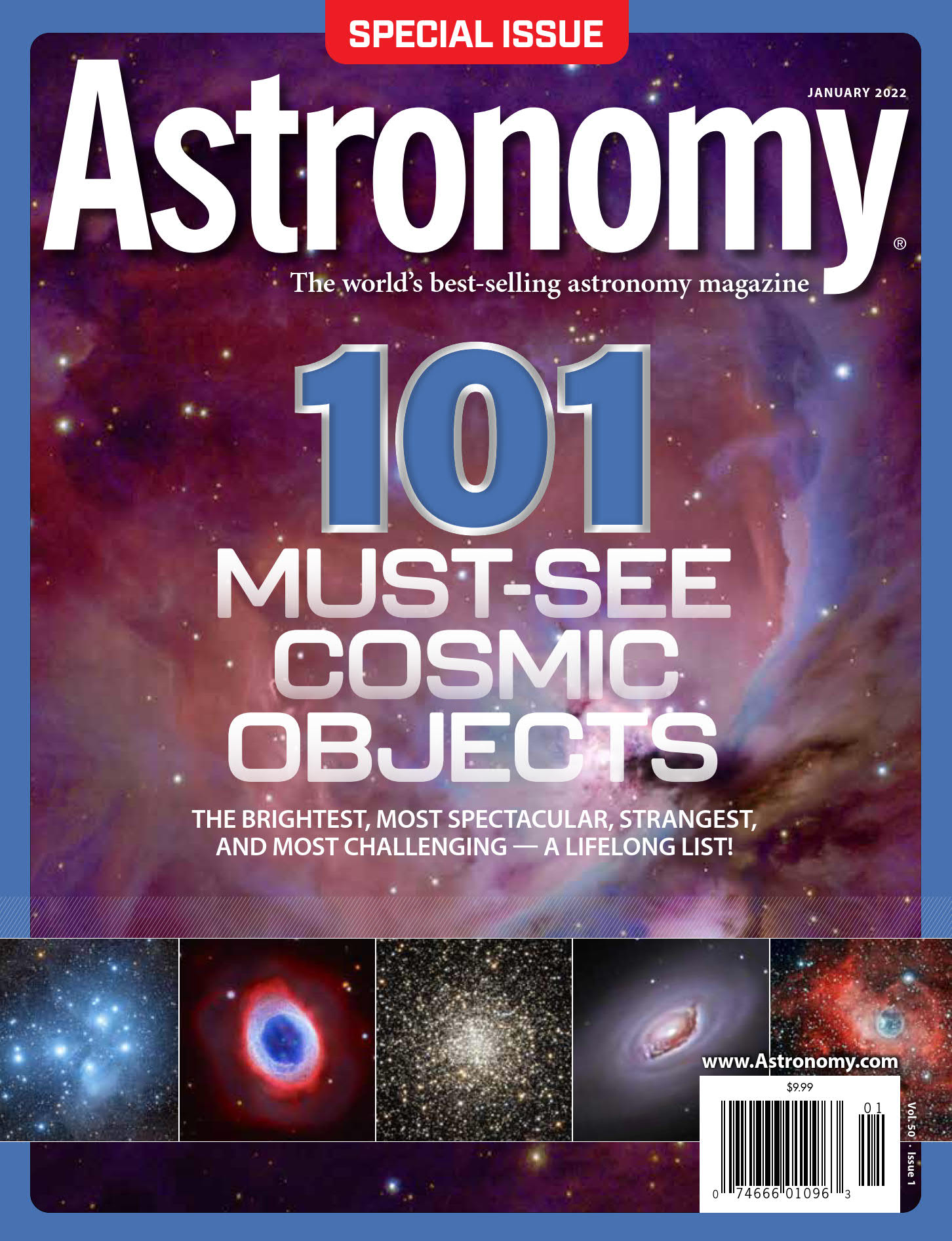 Astronomy 天文学杂志 JAN 2022