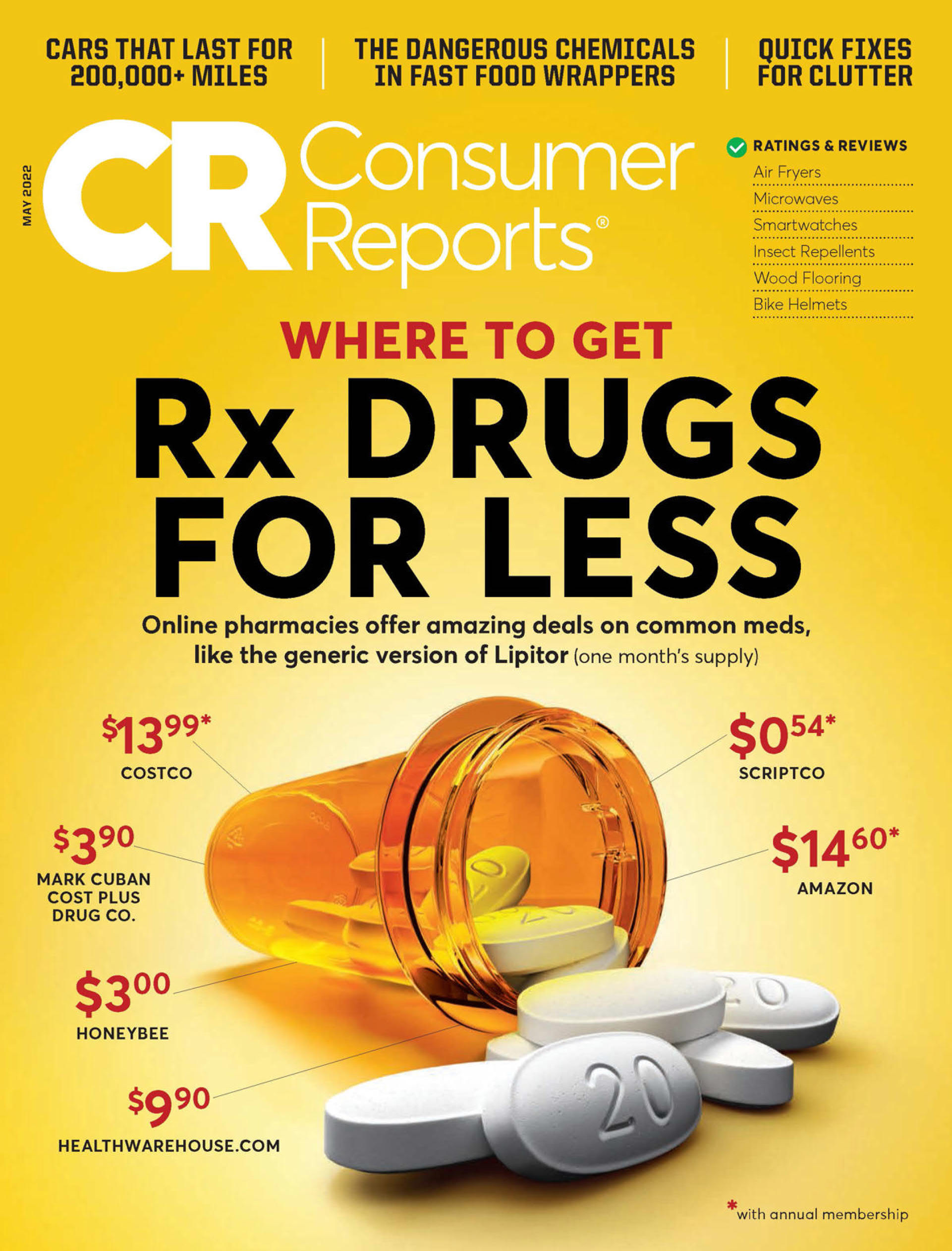 Consumer Reports 消费者报告杂志 2022年5月刊下载